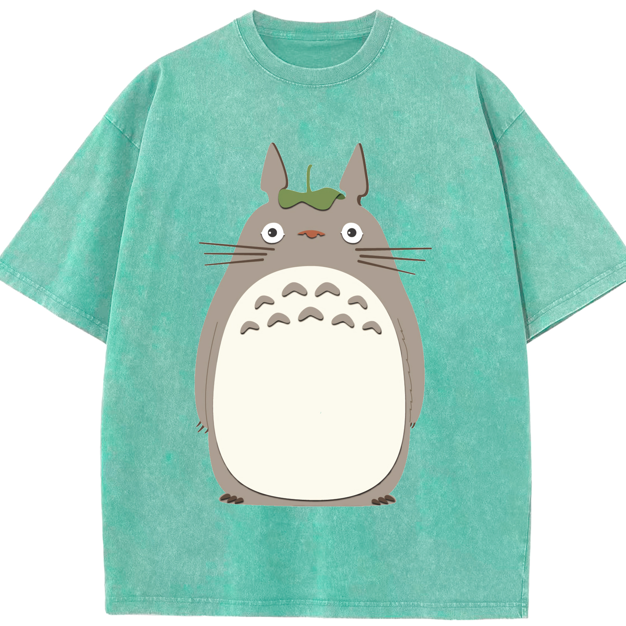 （画像用） となりのトトロ 草壁メイ 草壁サツキ My Neighbor Totoro Satsuki Kusakabe Mei Kusakabe 綿100% ヴィンテージ風 半袖Tシャツ（フロントプリント）